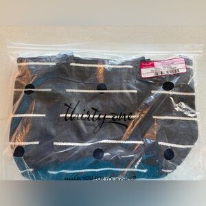 Thirty-One Denim and striped classic  Day purse